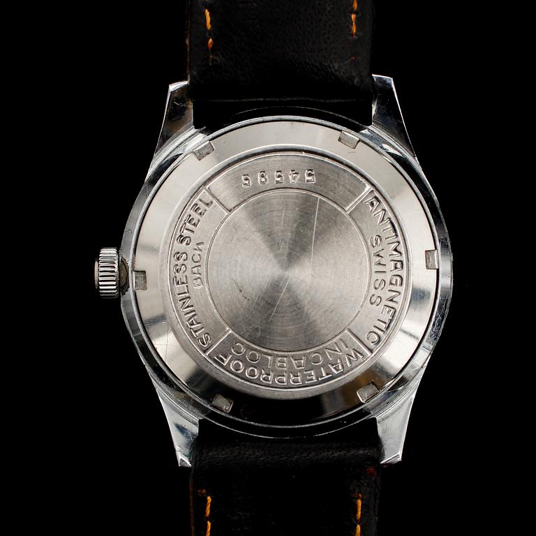 ARMBANDSUR, 2 st, blindur och Tissot Visodate Seastar Seven, 1900-talets mitt.