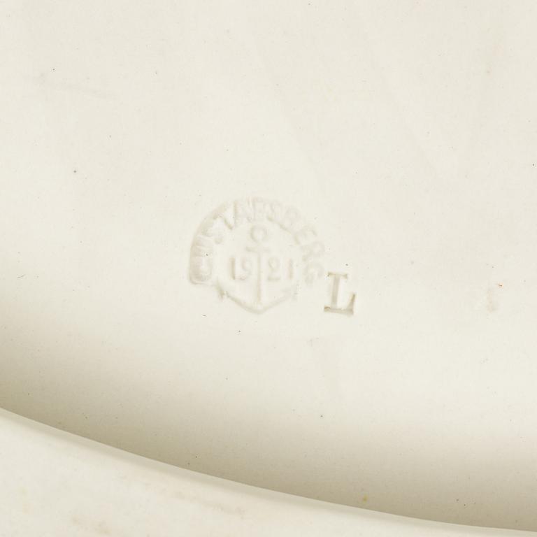 A biscuit porcelain figurine, Gustafsberg, 1921.