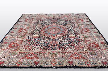 A carpet, Kashmar, ca 395 x 298 cm.