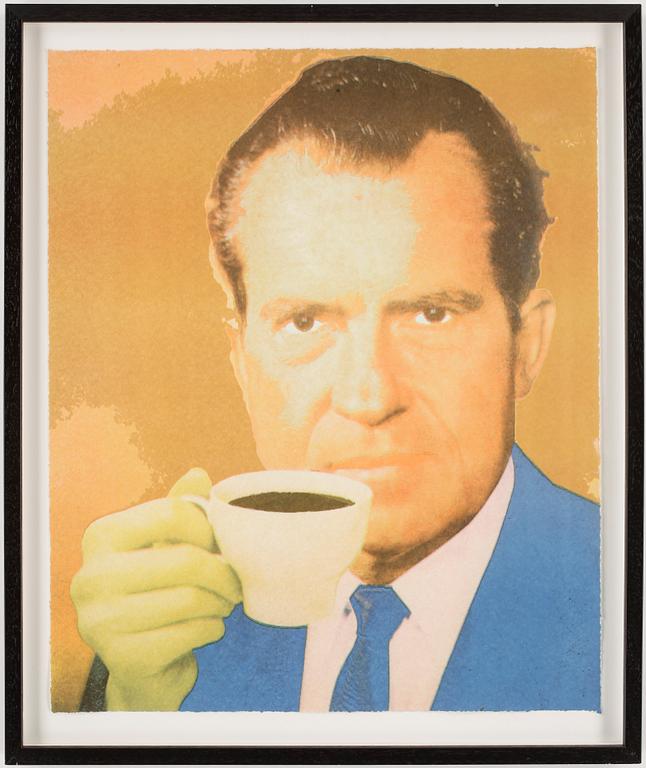 KJARTAN SLETTEMARK, färgserigrafi, osign.