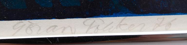 GÖRAN FOLCKER, färglitografi, signerad EA, 20/300.