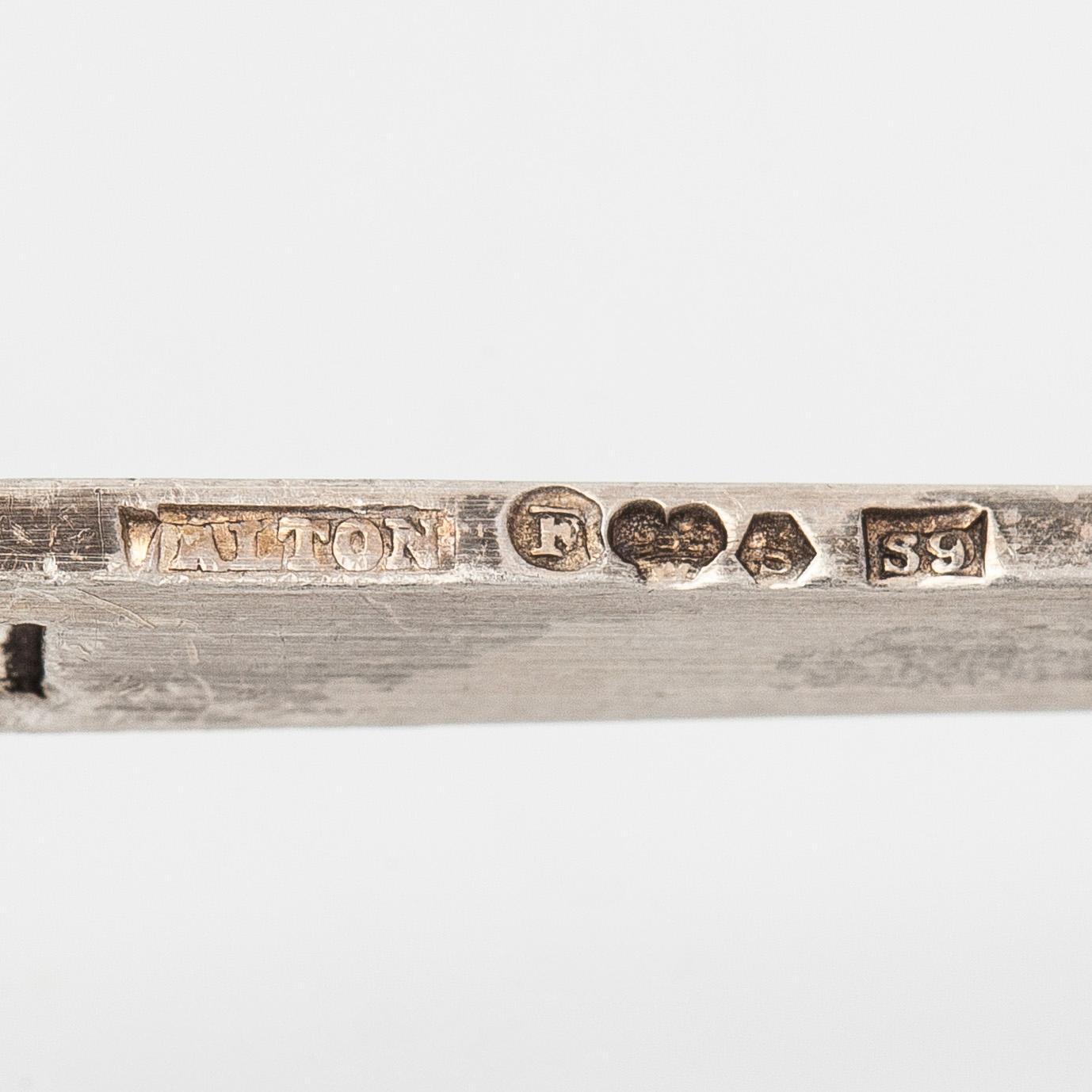 Smyckesset, 4 delar, silver, syntetisk stenar, Pege (Karl-Erik Palmberg), Alton, Sverige.