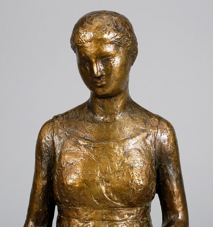 PAUL CORNET, bronsskulptur, signerad, med gjutarstämpel C. Valsuani.