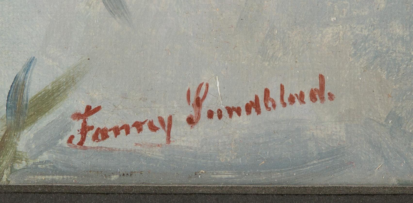 Fanny Sundblad, oil on canvas, signed.