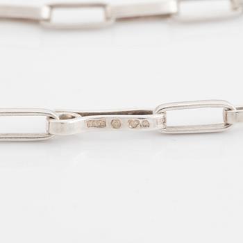 Karl-Ingemar Johansson, collier, silver.