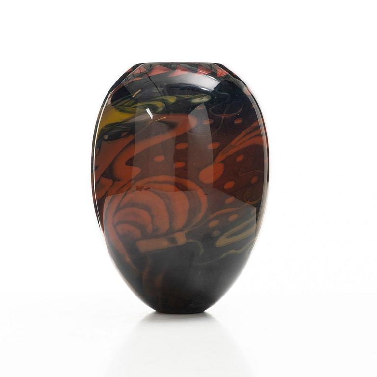 Eva Englund, a vase, graal, Orrefors.