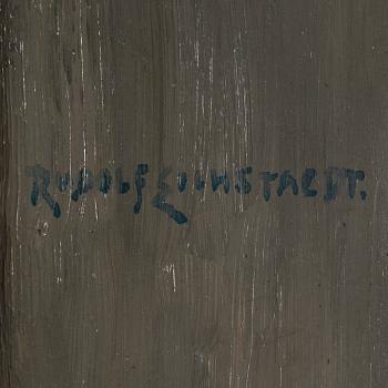 RUDOLF EICHSTAEDT, oil on canvas, signed Rudolf Eichstaedt.