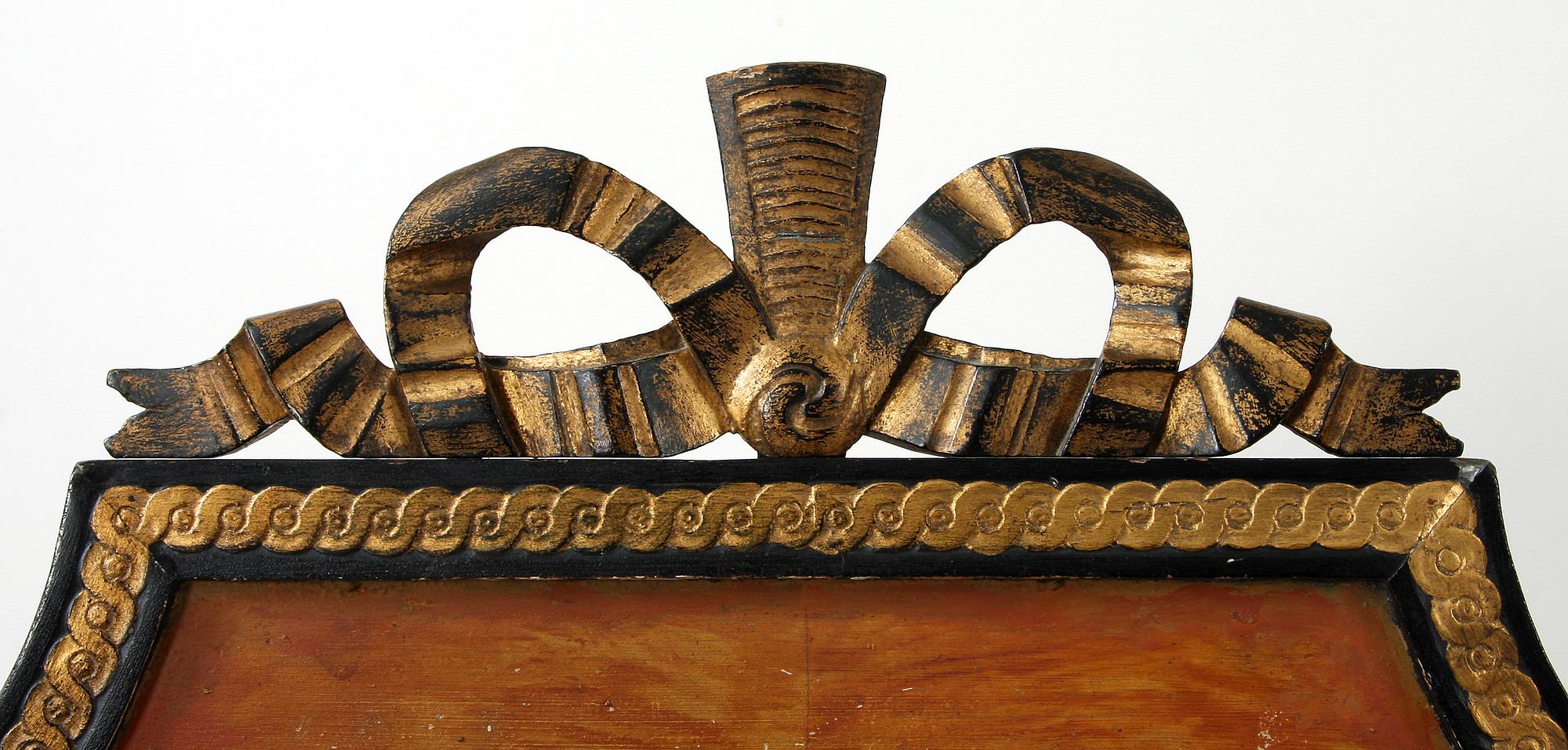 SÄNGGAVEL, gustaviansk/gustaviansk stil, 1800-tal.