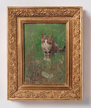 Bruno Liljefors, Katt i sommargrönska.