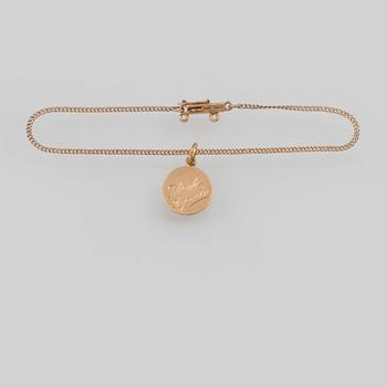 BARNARMLÄNK, 18K guld, 1,2 gram.