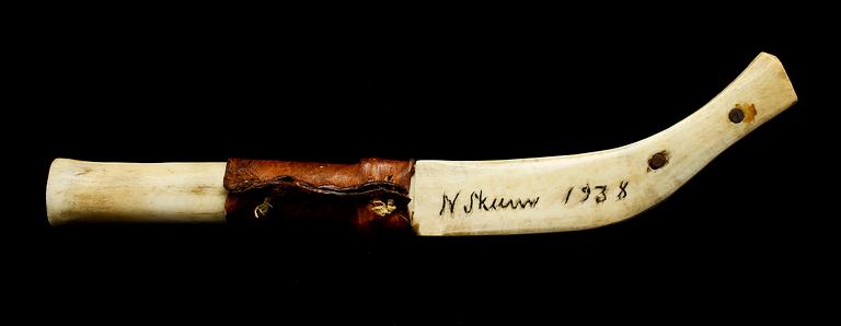 SAMEKNIV, Nils Nilsson Skum, sign. o dat. 1938.