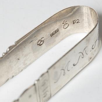 Eric Ernander, sockertång, silver, Uppsala 1788.