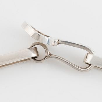 Karl-Ingemar Johansson, collier, silver.