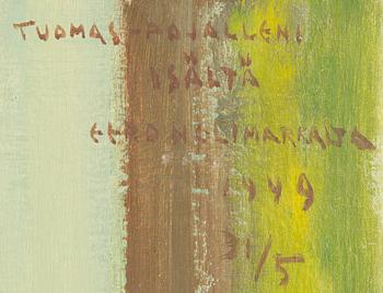 Eero Nelimarkka, Portrait of the Artist's son Tuomas Nelimarkka.
