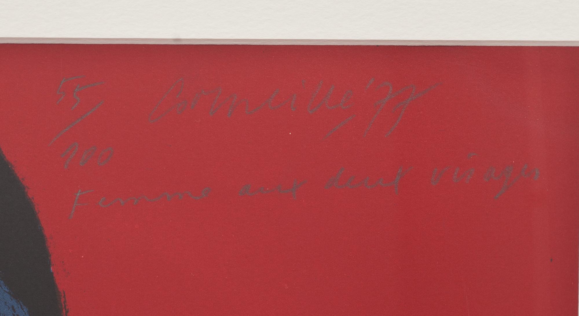 BEVERLOO CORNEILLE, färglitografi, signerad och numrerad 55/200.