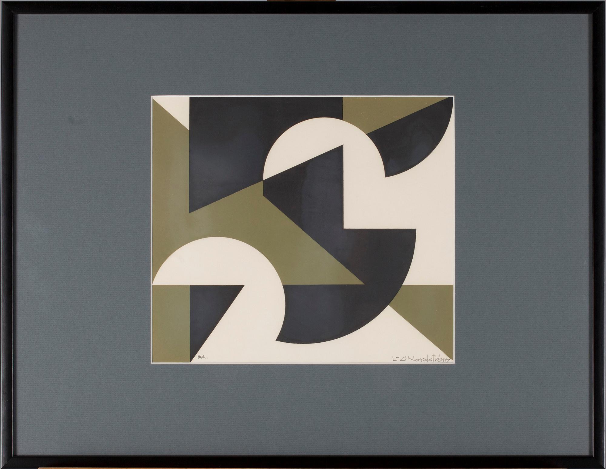 LARS GUNNAR NORDSTRÖM, serigrafi, signerad och numrerad EA.