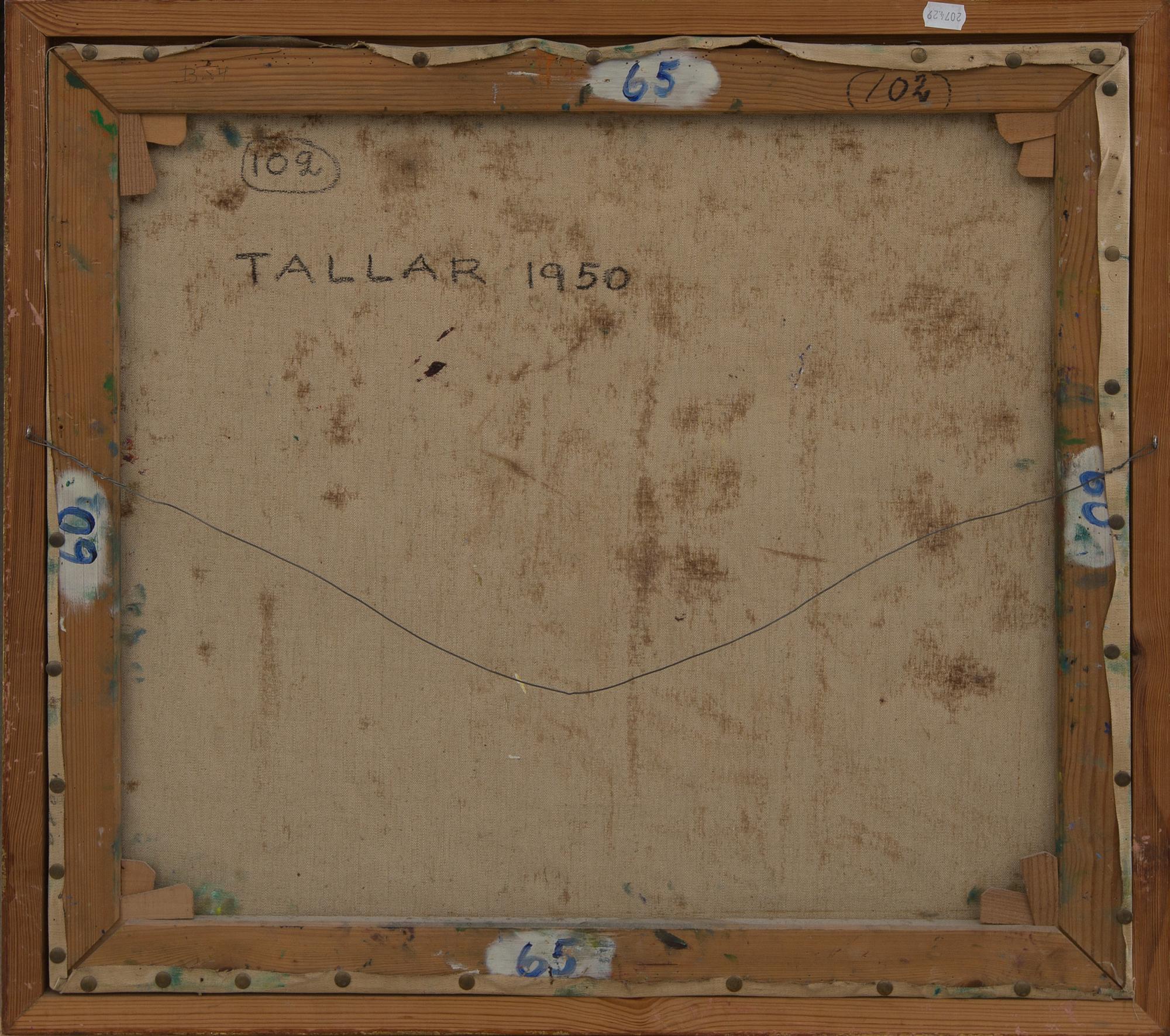 INGE SCHIÖLER, olja på duk, signerad o daterad 1950.