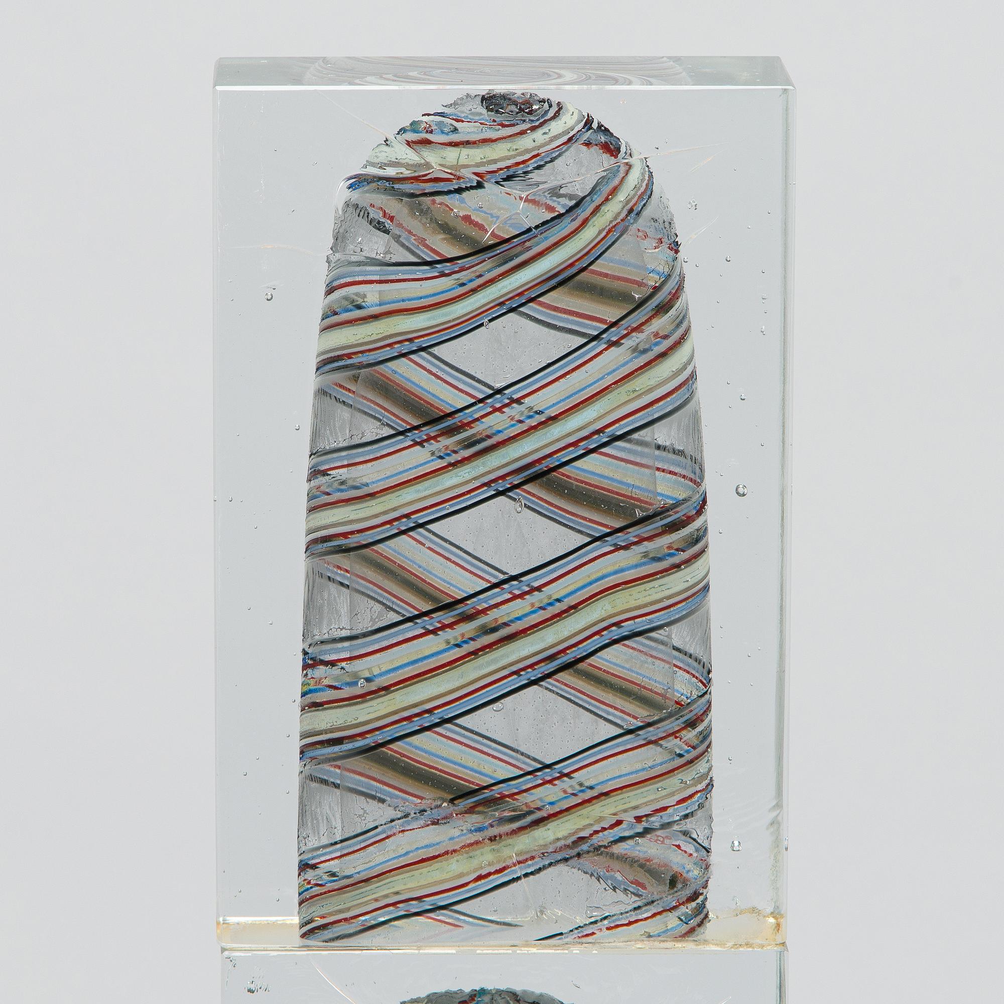 Oiva Toikka, veistos, signeerattu Oiva Toikka Nuutajärvi Notsjö 1989.