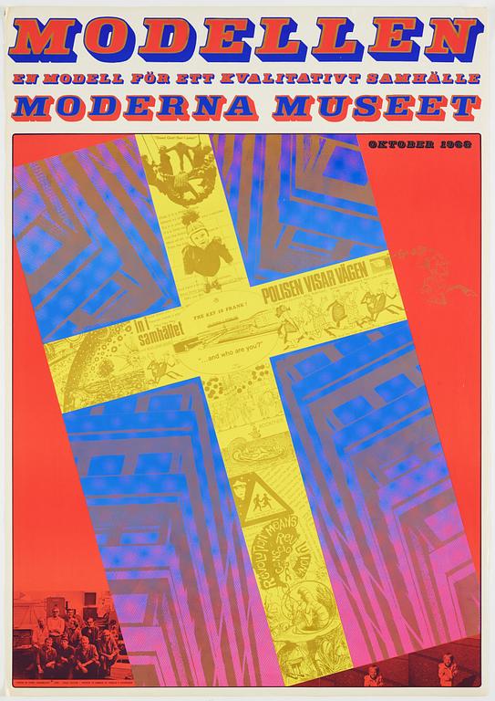 Sture Johannesson, poster, 1968.