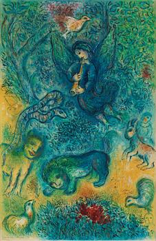 897. Marc Chagall Efter, "La flûte enchantée".
