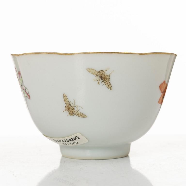 Kopp, porslin, Kina, Qingdynastin, sen Qingdynasti/omkring 1900.