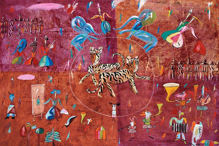 Madeleine Pyk, "I manegen".