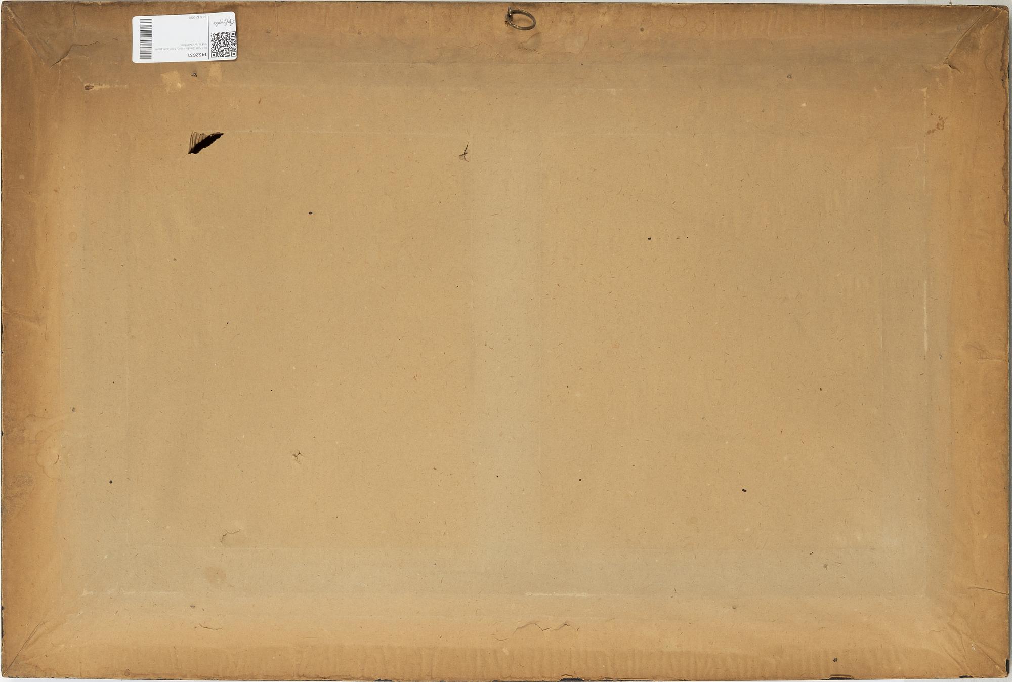 Frithjof Smith-Hald. Mother and childern by the sea.