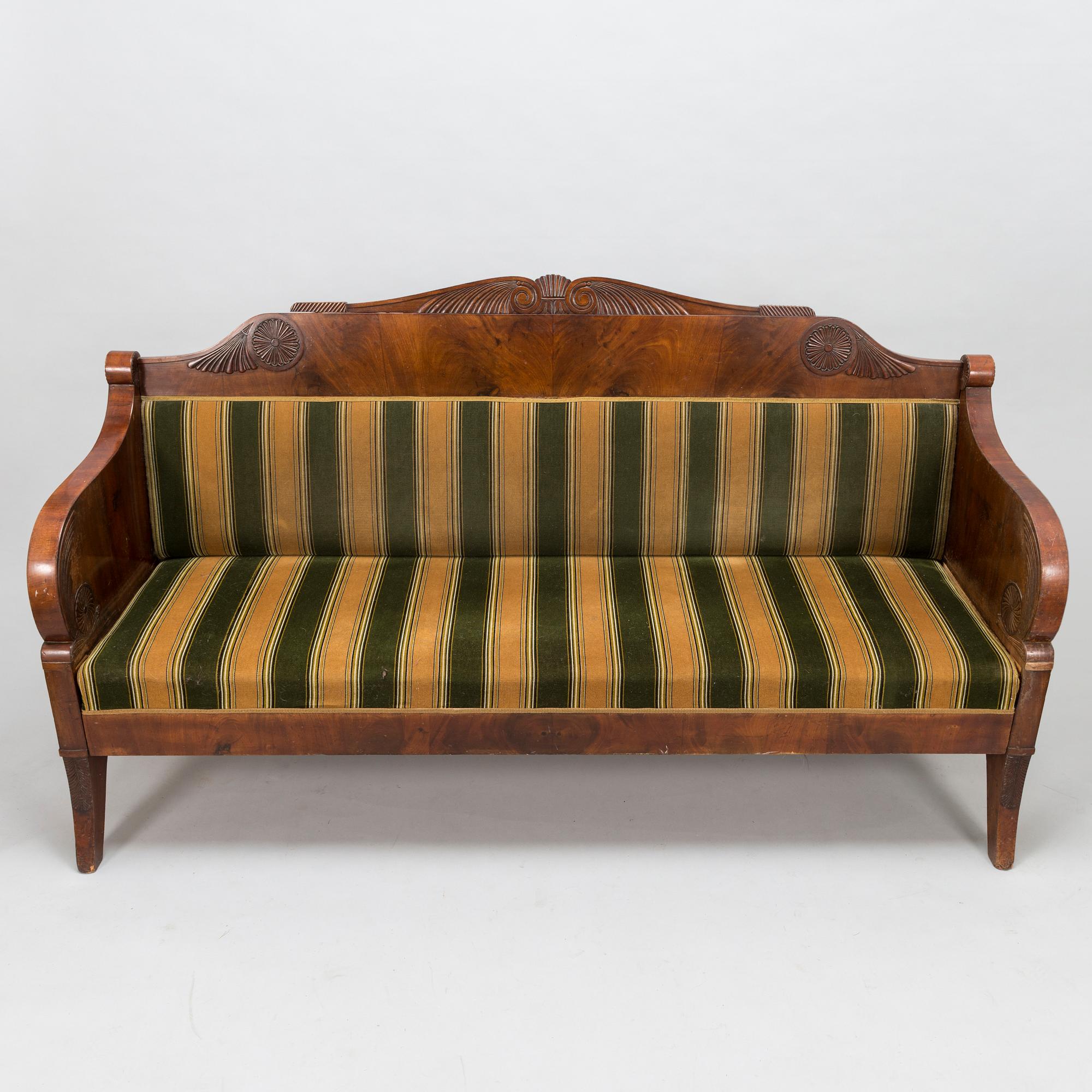 SOFFA, senempire Ryssland 1820-1840-tal.