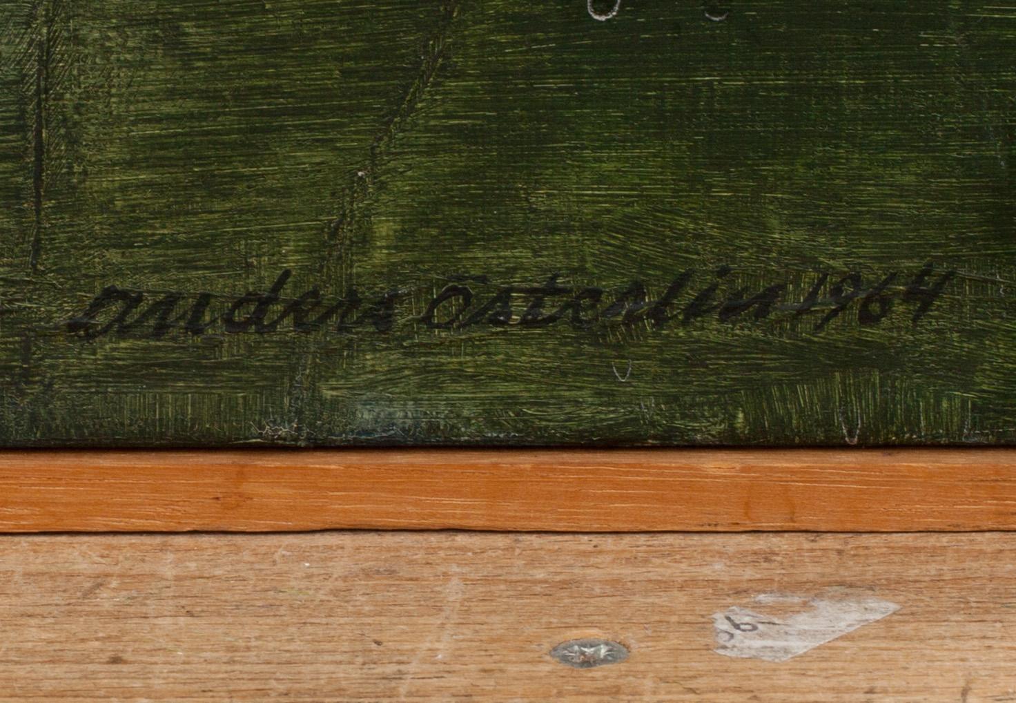 ANDERS ÖSTERLIN, oljemålning på duk, signerad och daterad 1964.