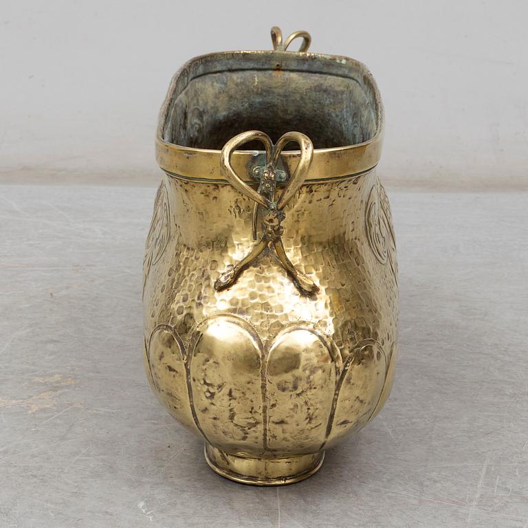 JARDINJÄR, större modell, mässing, 1800-tal.