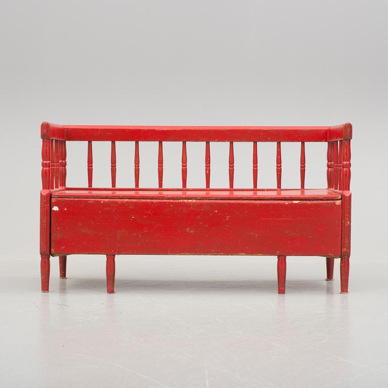 BARNSOFFA, gustaviansk stil, 1800-talets slut.