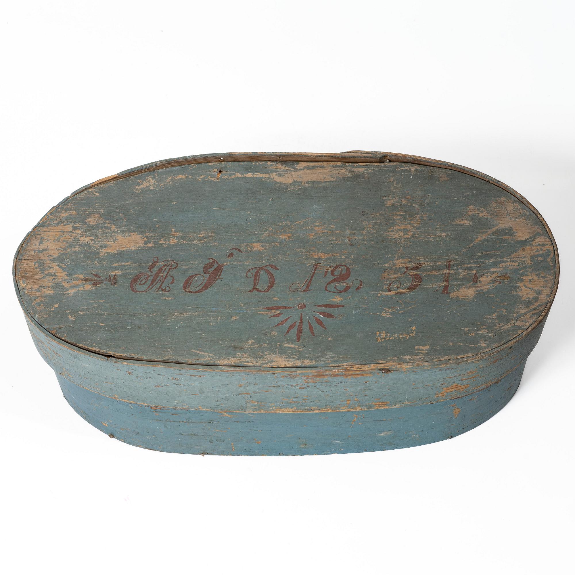 Two boxes, 19th century.