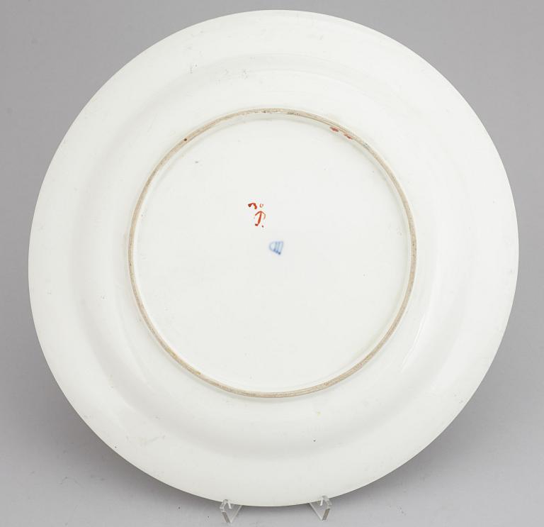 A Vienna porcelain dish, 18th Century.