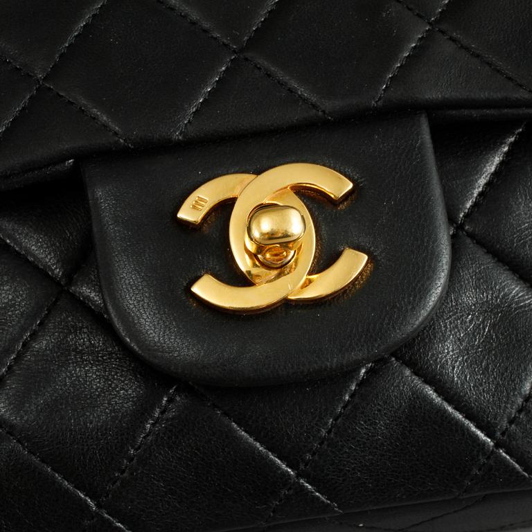 VÄSKA "Double Flap bag", Chanel.