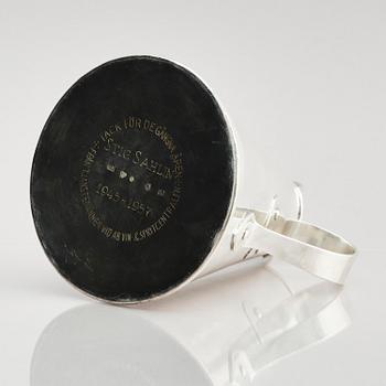 G H Markenius, a silver pitcher with handle, Stockholm 1957.