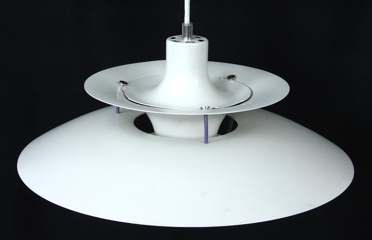 TAKLAMPA, "PH 5", Poul Henningsen för Louis Poulsen. H 28,5.