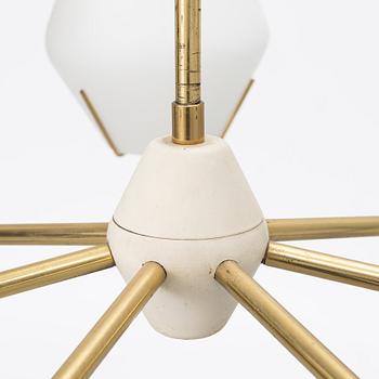 Ceiling lamp, 1950s-60s.