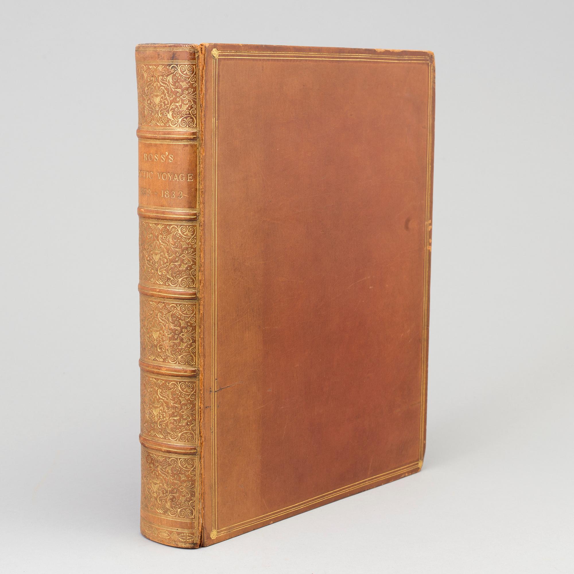 A BOOK, Arctica, 1835, John Ross.
