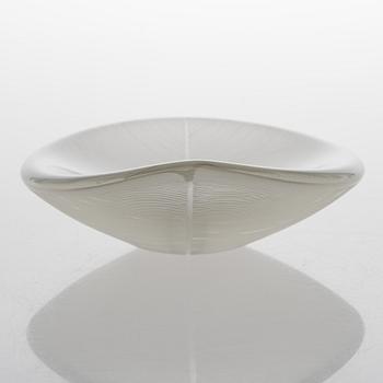 TAPIO WIRKKALA, A '3337' glass bowl, signed Tapio Wirkkala Iittala -58.