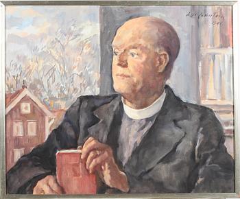 LOTTE LASERSTEIN, olja på duk, 3 st, sign, 1980-tal.