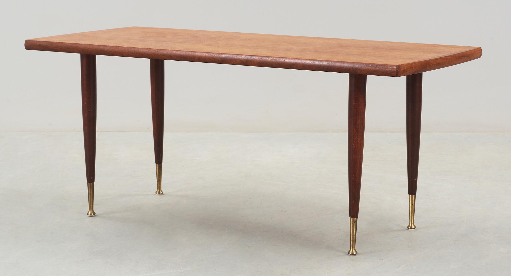 SOFFBORD, teak, 1900-talets andra hälft.