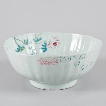 SKÅL, porslin, Kina, 1700-tal.