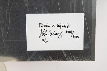 Helene Schmitz, "System och passion2, 4 c-print mounted on aluminum, 2004/2007, signed 10/10.