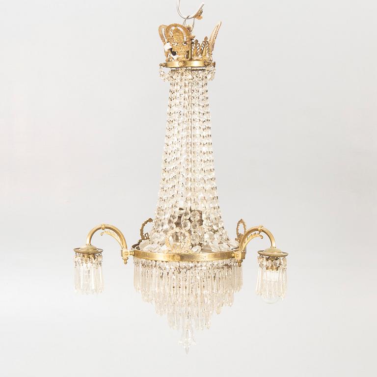 Taklampa omkring 1900.