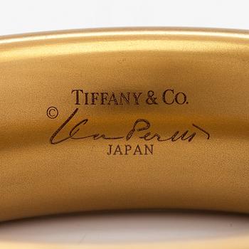 Elsa Peretti/Tiffany & Co, Armband, lakerat japanskt ädelträ. Märkt Elsa Peretti Tiffany & Co Japan.