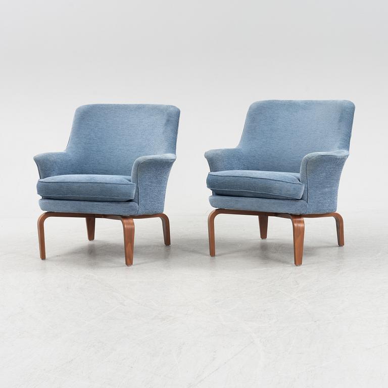 Arne Norell, fåtöljer, ett par, ”Pilot”, Norell Möbel AB.