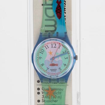 Swatch, Hookipa, wristwatch, 34 mm.