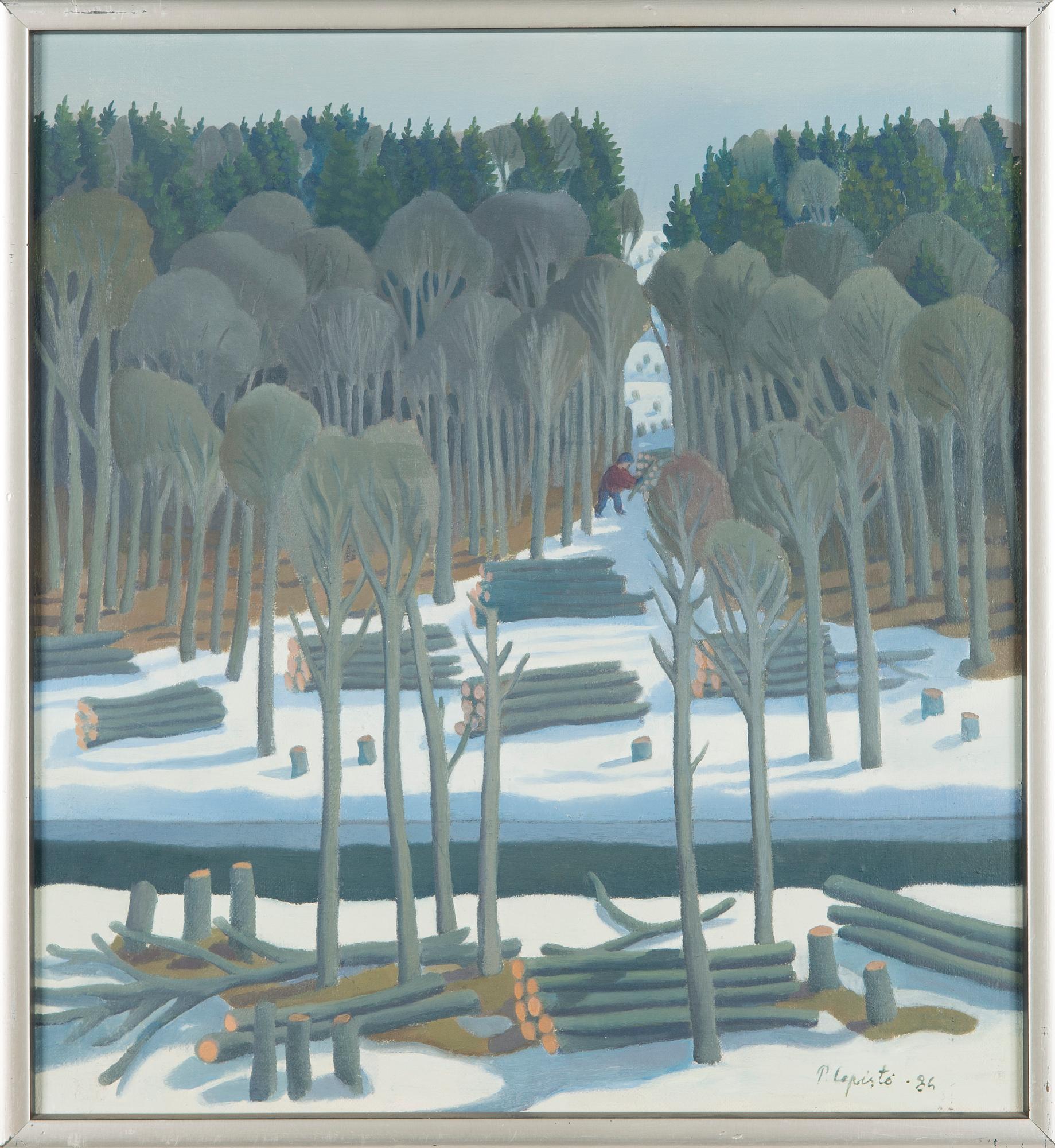 Pirkko Lepistö, Forest work.