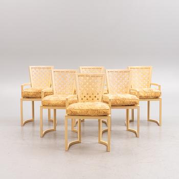 Per Öberg & Sven-Philip Sörensen, six "Confidencen" chairs, Sweden, 1980's.