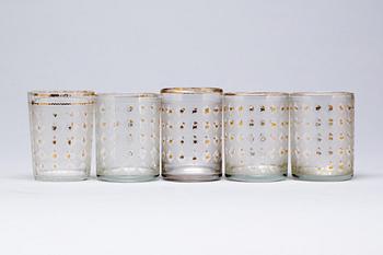 GLAS, 5 stycken, 1800-talets början.